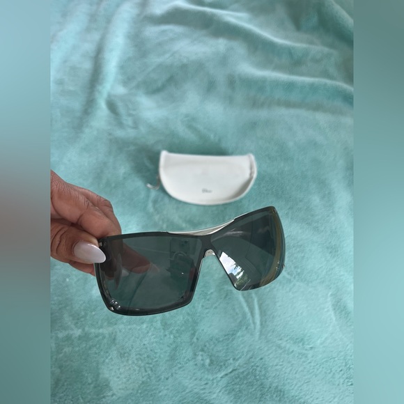 DIOR OVERSHINE VINTAGE MIRRORED SUNGLASSES - Picture 6 of 8